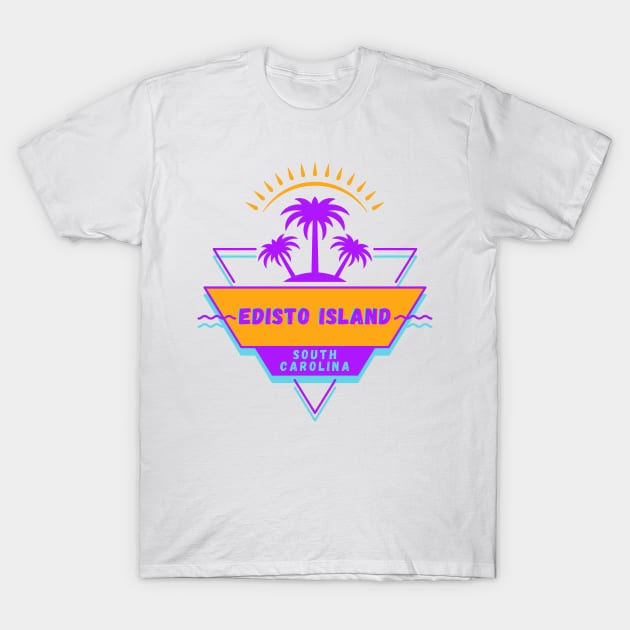 Edisto Island South Carolina Vibes 80's T-Shirt by bougieFire